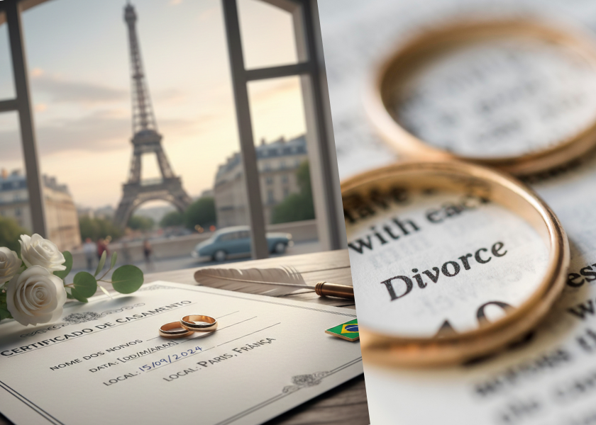 Casei ou me divorciei no exterior: meu estado civil é reconhecido no Brasil?